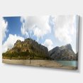 thumbnail image 2 of Lake and Clouds Panorama - Landscape Canvas Art Print, 2 of 4