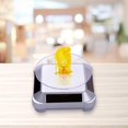 thumbnail image 4 of 1pc Solar Display Stand Turntable 360° Rotating Plate 3.5 Inches Tray Diameter Solar & Battery Dual Power for UV Resin Curing Light LCD/SLA/DLP 3D Printer Jewelry Watches Collection Shelf Turn, 4 of 8