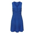 thumbnail image 4 of LASCANA Women's Braided V-Neck Dress Crochet Detail, 4 of 5
