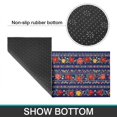 thumbnail image 6 of Pioneer Flower Floral Print Pattern Kitchen Rugs Sets Of 2, Anti Fatigue Non Slip Washable Floor Mats for Kitchen Sink Laundry, 17X30 Inch + 17X47 Inch, 6 of 6
