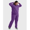 thumbnail image 4 of Hanes Just My Size EcoSmart Women's Fleece Sweatshirt, V-Notch (Plus), 4 of 5