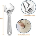 HUNXIAEI Mini Mr. Pen 6 Inch Adjustable Pocket Wrench Small and