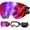 Purple Red +Transparent, variant on Andizun Ski Goggles with 2 Lens, Frameless OTG Snowboard Goggles with Dual-layer Magnet Interchangeable Ski Lenses, Clear Snow Goggles with UV401 Protection Anti-Fog, Lenses for Adult, Women, Man