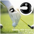 thumbnail image 3 of Unatoiry for Golf Score Counter 12 Strokes Portable Digit Indicator Training Aids Outdoor Indoor Practice Train Scoring Golfer White Black 1Set, 3 of 6