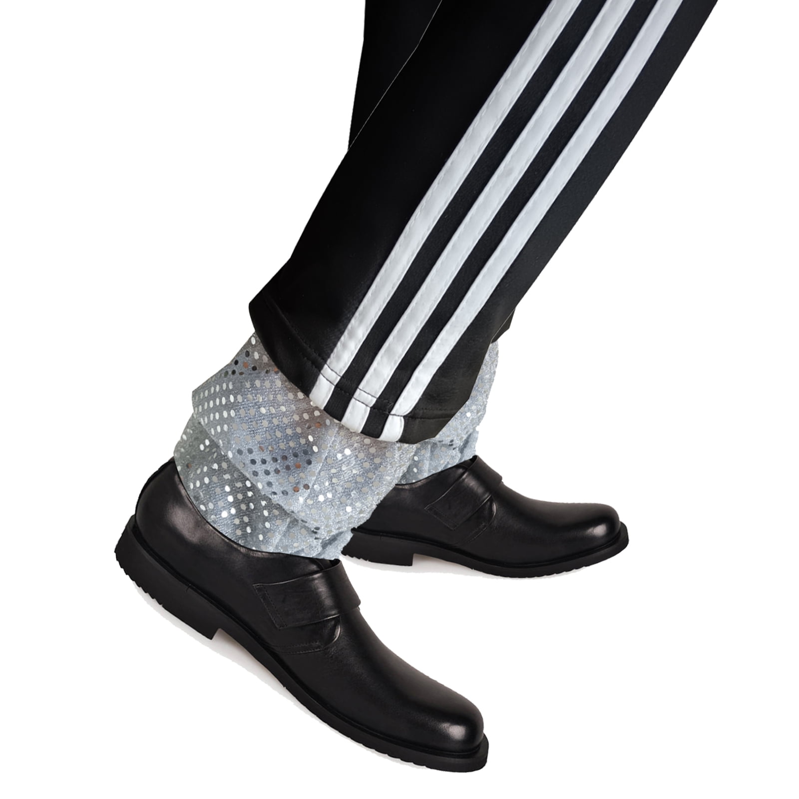 Zoycloutin Ankle Socks Covers Fashion Costume Sequins Sock Tubes Men Women Dance Socks Covers