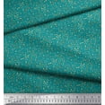 thumbnail image 2 of Soimoi Green Viscose Chiffon Fabric Triangle & Art Geometric Decor Fabric Printed Yard 42 Inch Wide, 2 of 3
