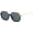 Black/Grey-gold, variant on Retro  Aviator Sunglasses for Women Square Semi-Rimless Sun Glasses 0s Trendy Fashion Cute Shades