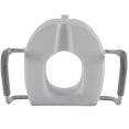thumbnail image 2 of PCP Molded Toilet Seat Riser With Removable Arm Rests, White, 5 inch rise (seat with removable arms), 2 of 3