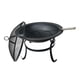 thumbnail image 1 of Parrilla para hoguera de leña, metal duradero, rejilla con cubierta de pantalla contra chispas, hoguera para acampar en el patio trasero Zulema Pozo de fuego ardiente, 1 of 8