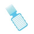 thumbnail image 2 of Afro Comb 2 in 's Styling Comb Curls Weave Dreadlocks Comb Tool Blue, 2 of 10