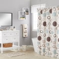 thumbnail image 3 of Saturday Knight Ltd Otto Collection High Quality Stylish Decorated Easily Fit & Ultra-Durable Use Bath Accessory Set. - 25x50 Natural, 3 of 3