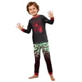 thumbnail image 2 of Racifhz Family Matching Pajamas Halloween Loungewear Set Long Sleeve Top and Pants Cozy Sleepwear matching family sets Holiday PJ Sets Halloween Gifts for Family and, 2 of 5