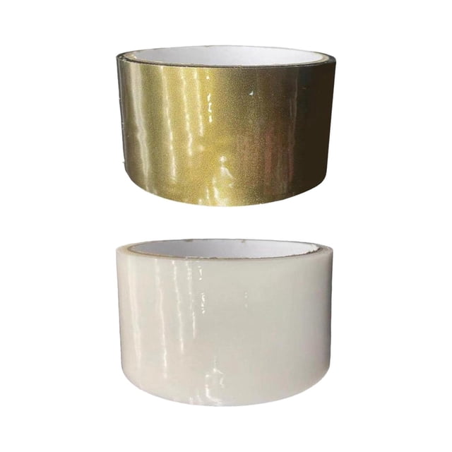 Paquete de 2 Rollos de Cintas Adhesivas para Juegos y Juguetes, Fuerte Pegamento para Divertirse Aureato Lechoso