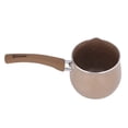 thumbnail image 4 of Milk Pan, Warmer Coffee Pot Food Grade Non Stick Single Handle Aluminum Alloy For Gravy Chocolate Tea Brown, 4 of 8