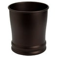thumbnail image 2 of Bronze Olivia Waste Basket, 2 of 6
