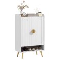 thumbnail image 1 of HOMCOM Armoire à Chaussures Étroite pour Entrée Armoire de Rangement pour Chaussures avec Rangement, 1 of 10