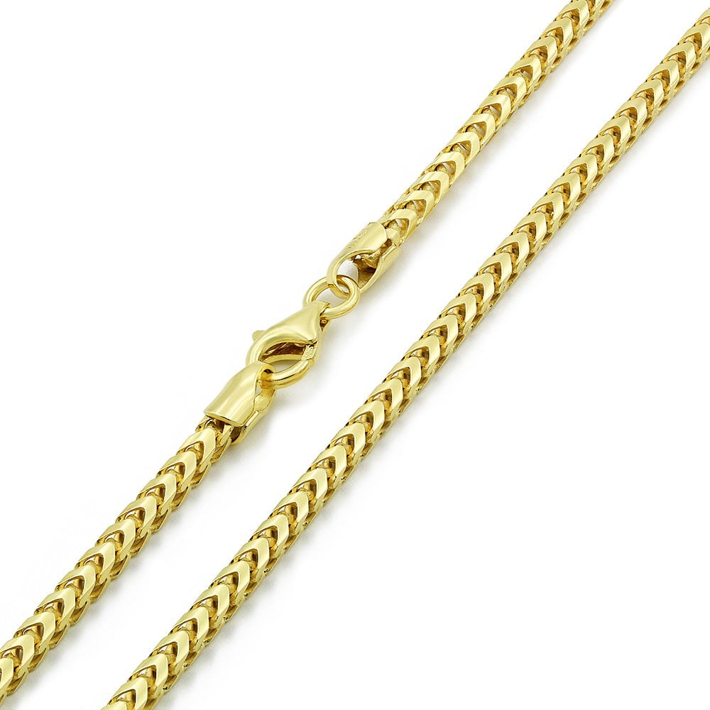 Various 14k Hamilton gold plated sterling silver 925 Italian chain necklaces