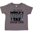 thumbnail image 3 of Inktastic I'm the World's Cutest Tax Deduction Blue Hearts Boys or Girls Toddler T-Shirt, 3 of 5