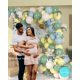thumbnail image 2 of Kit de arco con forma de globo Soonlyn The Baby Shower de 4 m, color verde salvia, 2 of 7