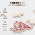 thumbnail image 5 of Sikiie Makeup Brush on Pink Glitter Puzzle, Jigsaw Puzzles, Jigsaw Puzzles 1000 Pieces, Custom Jigsaw Puzzle for Adults (29.5×19.7in, Horizontal), 5 of 9