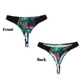 thumbnail image 3 of Fotbe Hungry Tyrannosaurus Tanga Sin Costuras para Mujer con Estampado – Panties Invisibles, Transpirables y Cómodos para Uso Diario-4X-Large, 3 of 6