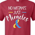 thumbnail image 4 of Inktastic No Mistakes, Just Miracles Down Syndrome Awareness T-Shirt, 4 of 5