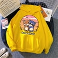 thumbnail image 4 of 2024 mujeres hombres ropa de calle gótica Kawaii Vintage sudaderas de dibujos animados divertido gráfico con capucha Bubu Dudu Y2k sudaderas con capucha estampadas ropa, 4 of 4