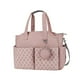 thumbnail image 4 of Bolsa de Cambio de Bebé, Bolsa de Poliéster para Maternidad, Bolsa para Botella, Bolso de Mano, Bolsa de Pañales Impermeable, Bolso Grande de Hombro, Rosa, 4 of 8