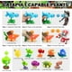 thumbnail image 2 of Juego de figuras de acción de Plants VS Zombies, ideal como regalo de cumpleaños para fiestas de fans de los juegos de niños y niñas., 2 of 8