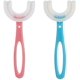 thumbnail image 3 of 2 cepillos de dientes con forma de U, cepillos de silicona de grado alimenticio para niños y bebés ShuxiuWang 1327537093695, 3 of 3