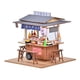 thumbnail image 1 of Tienda de sushi de bricolaje,Kits de juguetes hechos a mano de tienda de sushi en miniatura de madera DIY,Modelo de juguete japonés,comida en miniatura,escena de juego en casa,Kits de casa de, 1 of 9