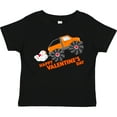 thumbnail image 3 of Inktastic Happy Valentine's Day-monster Truck Boys or Girls Toddler T-Shirt, 3 of 5