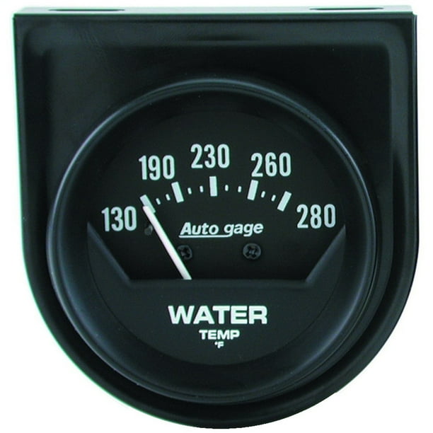 AUTO METER 2361 2IN WATER TEMP, 130280F SHORT SWEEP, MECH Walmart