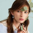 thumbnail image 3 of Cold Style Micro Inlaid Pendientes Otoño e Invierno Hip Hop Personalidad Todo Pendientes, 3 of 6