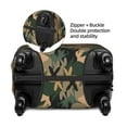 thumbnail image 2 of Yiaed Camouflage Rabbit Print Travel Luggage Cover Suitcase Protector Fits 18-32 Inch Luggage Wheel Covers Patterned Elastic Luggage Anti-scratch（No luggage）-Medium, 2 of 5