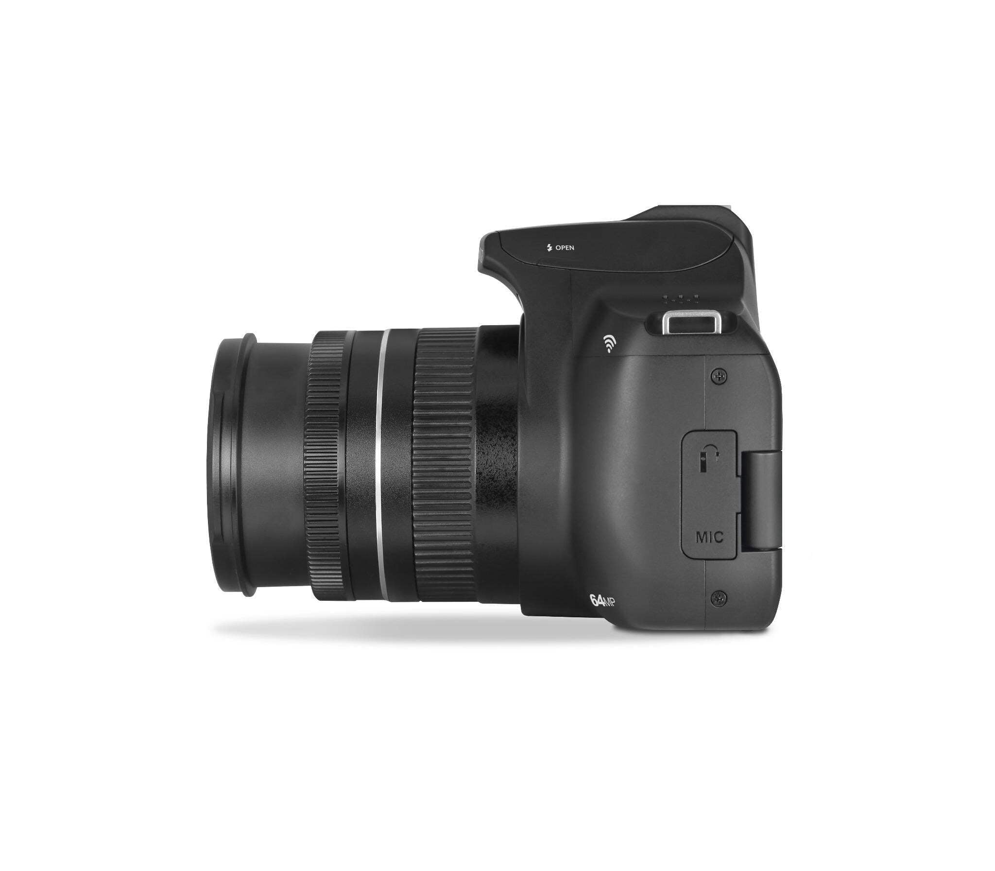Minolta MNB10Z-BK-N MNB10Z 64 MP 4K Ultra HD Bridge Camera with 10x Optical Zoom - Black - No Memory Card