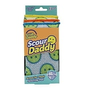 Scrub Daddy Scour Daddy Heavy Duty Scouring Sponge, Multicolor, 3 Count