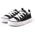 thumbnail image 1 of PatPat Chaussures de Sport Filles Garçons à Lacets en Toile Mode Rentrée des Classes Marche Tennis Course Chaussures (Tout-Petit à Petit/grand Enfant), 1 of 6