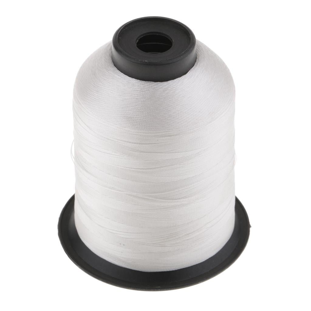 Wswqop 2pcs Strong Nylon Rod Guide Wrapping Fishing Lines Threads Rod Building Guide Eyelet Tying Lines Reel Seat Line, 2187Yds