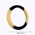 thumbnail image 2 of Car Winter Non Warm Steering Wheel Cover For Men And Women Wear Fashion General Purpose Car Handle Cover Car Decals Rhinestone Floor Mats for Cars 2020 Remote Start Pig Wheel Cover Needs Wheel Comfy, 2 of 3