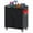 35.43'' H-1c-pegboard-black, variant on Aobabo Metal Storage Cabinet with Lock,Garage Storage Cabinet with Wheels,72In Steel Storage Cabinet for Garage Home Storage, Black Required-Assembly