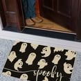 thumbnail image 7 of CASAFUN Halloween Rugs Bedside Carpet Cute Horror Ghost Spooky Skeleton Door Mat,Dirt Resistants Entrance Floor Mat Welcome Mat,Non Slip Halloween Decor for Hallway Bedroom Bathroom Living Room, 7 of 7
