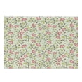 thumbnail image 1 of Ladybugs Cutting Board, Curving Flower Design with Ladybugs and Retro Features Small Beetles Theme, Decorative Tempered Glass Cutting and Serving Board, Large Size, Pale Green Pink, by Ambesonne, 1 of 1