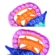 thumbnail image 4 of Presione Bubble Halloween Rainbow Pumpkin Toy Juguetes Educativos Autismo Necesidades Especiales Stress Reliever Silicona Descompresión Juguetes Grandes Regalos Para Niños Methold HA038422-00, 4 of 6