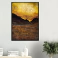 thumbnail image 2 of Glencoe Moonlight | Signed Fine Art Prints By Scottish Artist Hunter | Unframed or Varied Frames Available, 2 of 30