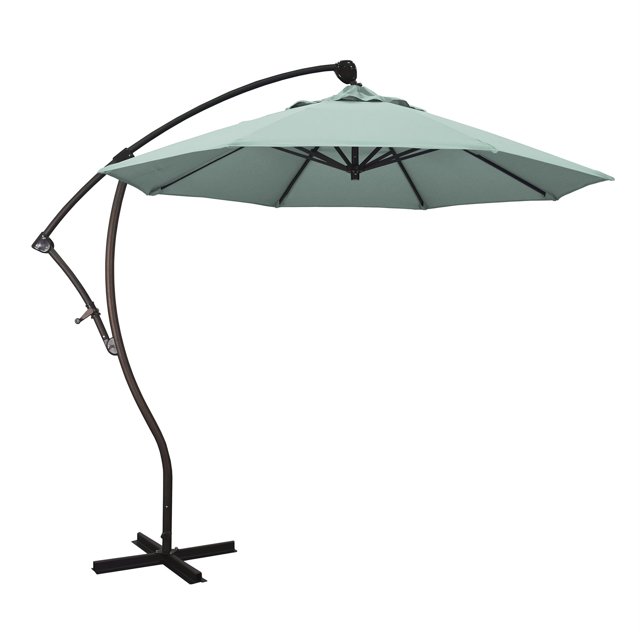 California Umbrella Parasol Déporté de 9 Pieds pour Spa