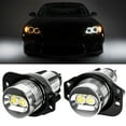 thumbnail image 2 of 2X LED Angel Eyes For BMW E90 E91 XENON WHITE Parking Light For BMW Rings 6000K, 2 of 5