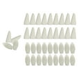 thumbnail image 1 of jifeng 40 Pieces Blending Sponge Pen Head Erase Sponge Wiper Drawing Tools Sponge Paint, 1 of 9