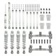 thumbnail image 1 of Piezas de coches RC Accesorios De Asiento De Montaje De Barra De Tracción De Alta Resistencia Para MN FJ45 1:12 RC Crawler Silver Plata Magideal Piezas de coches RC, 1 of 7