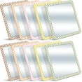 thumbnail image 1 of 10 Pcs Small Mirrors 6 x 6 Inch Square Shatter Proof Mirrors for Kids Toddler Looking Glass Plastic Reflector for Classroom DIY Craft Preschool Facial Expression(Earth Colors), 1 of 6